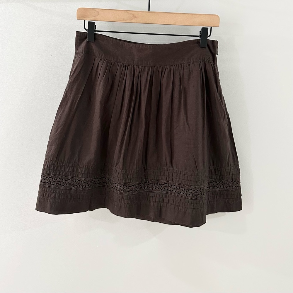 Elegant Brown Skirt